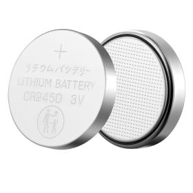 CR2450 Lithium Battery, 20 Count (Pack of 4) Lithium Coin Battery, Non-Mercury and Anti-Swallow Designed, Long Lasting 3V CR 2450 Cell Batteries
