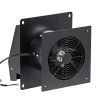 6 inch Through-The-Wall Ventilation Fan, 205 CFM Through Wall Exhaust Fan with AC Motor, Quiet Vent Easy Installation for Bathroom,Garage,Laundry Room