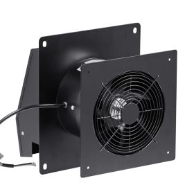 6 inch Through-The-Wall Ventilation Fan, 205 CFM Through Wall Exhaust Fan with AC Motor, Quiet Vent Easy Installation for Bathroom,Garage,Laundry Room