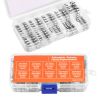 Fast-Blow Glass Fuses Assortment Kit, 120 Pcs 125 Volt, 5 x 20 mm 1A 2A 3A 4A 5A 8A 10A, 3.6 x 10 mm 2.5A 3A 5A Tube Fuses