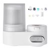 Faucet Mount Water Filter, Vertical Water Purifier for Sink Tap, Carbon Fiber Filters, Removes Chlorine Lead with 1 Filter