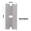100 PCS Razor Blades Single Edge Extra Sharp Heat Treated Safety Knife Scrapers