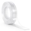Double Sided Tape Heavy Duty, 16 ft Long Nano Mounting Tape, Strong Adhesive & Reusable, Clear Two Sided Wall Tape
