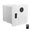 RV Tankless Water Heater, Instant Shower with 15 x 15 inches White Door and Remote Controller, 55000BTU Optimized Comfort Performance Hot Water
