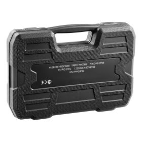Master Magnetic Impact Nut Driver Set 55PCS, Metric & SAE Sizes, with Socket Adapters, Bit Holder, Wing Nut Driver, Pivoting Nutsetter