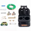 Oxygen Acetylene Torch Kit with Check Valves, Gas Welding Torch Kit, Portable Oxy Acetylene Brazing Set with 15FT Twin-Hose, 2 Welding Tips