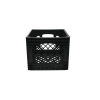 (3 pack) 8.5 Gallon Stackable Plastic Utility Crate, Blue