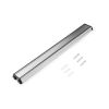 Stainless Steel Magnetic Knife Strip with Black Accents, Knives Not Included