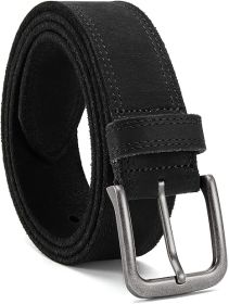 Leather Belt for Men, Work Belts for Men Heavy Duty, r for Jeans Pants