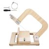 Soap Cutter, 0-2 inch Adjustable Thickness, Wood Soap Slicer with Stainless Steel Adjustable Wire Tension, with Extra Wires