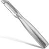 I-Type Vegetable Peeler, Silver Chrome Finish, 304 Stainless Steel Blade, Ultra Sharp Potato Peeler for Apples, Carrots, Heavy Duty Kitchen Peeler