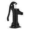 Well Hand Pitcher Pump, 25 ft Maximum Lift, Antique Cast Iron Manual Hand Water Pump, NPT 1-1/4 in Connection, Easy Installation