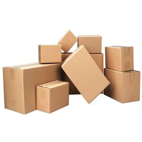 100 Corrugated Paper Boxes 6x4x4"(15.2*10*10cm)Yellow