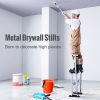 Drywall Stilts, 24''-40'' Adjustable Aluminum Tool Stilts with Protective Knee Pads, Durable and Non-slip Work Stilts for Sheetrock Painting, Walking