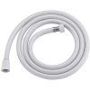 PVC Shower Hose 71 Inches Extra Long Smooth Handheld Shower Hose Flexible Anti-Kink Handheld Shower Head Hose with brass spin inner core White