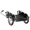 Bike Cargo Trailer, 100 lbs Load Capacity, Heavy-Duty Bicycle Wagon Cart, Foldable Compact Storage & Quick Release with Universal Hitch, 16" Wheels