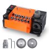 Drill Bits Sharpener, 3-13mm Drill Bits Grinder Sharpener, Lip Relief Angle & 95°-135° Point Angle Adjustable Drill Bit Re-Sharpener