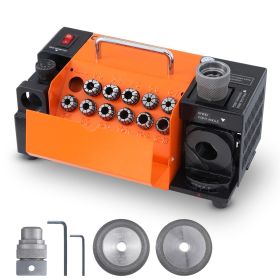 Drill Bits Sharpener, 3-13mm Drill Bits Grinder Sharpener, Lip Relief Angle & 95°-135° Point Angle Adjustable Drill Bit Re-Sharpener