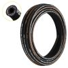 Hydraulic Hose 1/2 inch x 100 ft, Coiled Hydraulic Hose 4000 PSI, Rubber Hydraulic Hose with 2 High-Tensile Steel Wire Braid