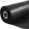 Weed Barrier Landscape Fabric, 6 x 250 ft, 4.1 Oz Premium Woven Ground Cover, Heavy Duty PP Material & Easy Setup, Weed Control for Outdoor Garden