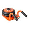 Air Jack, 3 Ton/6600 lbs, 3-8S Pneumatic Lifting Jack with Heightened Column & 6 Steel Tubes, Compact