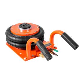 Air Jack, 3 Ton/6600 lbs, 3-8S Pneumatic Lifting Jack with Heightened Column & 6 Steel Tubes, Compact