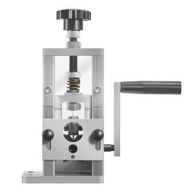 Manual Wire Stripping Machine, 0.06-1 in, Copper Stripper with Hand Crank or Drill Powered, 64Mn Quenched Blades, 45# Steel Rollers