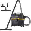 Wet Dry Vac, 4 Gallon, 5 Peak HP, 3 in 1 Shop Vacuum with Blowing Function Portable Attachments to Clean Floor, Upholstery, Gap, Car, ETL Listed
