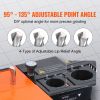 Drill Bits Sharpener, 3-13mm Drill Bits Grinder Sharpener, Lip Relief Angle & 95°-135° Point Angle Adjustable Drill Bit Re-Sharpener