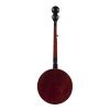Top Grade Exquisite Professional Wood Metal 5-string Banjo White & Wood Color