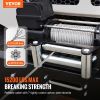 Galvanized Steel Winch Cable, 3/8 Inch x 75 Feet 15,200 lbs Breaking Strength, Wire Winch Rope with Swivel Hook, Towing Cable Heavy Duty
