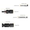 10 Pairs Solar Panel Connectors Solar Wire Adapter Male/Female IP67 Waterproof Connector