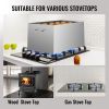 Water Bath Canner, 15 Quart Stove Top Canner Pot, Boiling Water Canners with 2 Canning Racks, 304 Food Grade Stainless Steel Large Stock Pot
