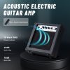 [Don't sell on Amazon]KMA101 41-inch basswood top matte binding folk guitar, equipped with 10W amplifier, gig bag, tuner and other accessories