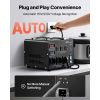Voltage Auto Converter Transformer, 3000VA, Heavy Duty Step Up/Down Power Transformer, 110V to 220V and 220V to 110V, with 3 US Outlets, 3 EU Outlets