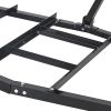 Drag Harrow, 84" Width Tow Behind Drag Harrow, Q235 Steel Driveway Grader with Adjustable Bars & Pin Hitch, Support up to 50 lbs