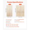 Twin Size Bunkie Board, 0.4 in Foldable Bed Board Slats with Connection, Wooden Mattress Support for Twin Size Bed, Support under Mattress Boards