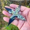 4-INCH 4 Points Throwing Stars with Pouch - 4 Pack