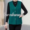 Womens Spring Autumn Thin Waistcoat Jacket Cloth Waistcoat Vest Tank Top Outerwear Innerwear; Green