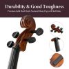 Professional 4/4 Full Size Violin Set - Durable, Lightweight Design with Stable Rich Sound, Smooth Finish & Complete Accessories