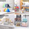 Thickened Clear Shoe Storage Organizer with Magnetic Door, Sturdy Stackable Shoe Boxes for Closet