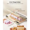 Soap Cutter, Cut 1-12 Bars, Precisely and Accurately Cut 1" Bars, Wood Frame With Stainless Steel Wire, with Extra Wires