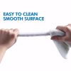 PVC Shower Hose 71 Inches Extra Long Smooth Handheld Shower Hose Flexible Anti-Kink Handheld Shower Head Hose with brass spin inner core White