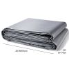 Tarp Heavy Duty Waterproof 20x30 ft, Plastic Poly Tarp Cover 10 Mil
