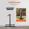 Roller Stand, 300 lb Load Capacity, 26.8-42.5 in Adjustable Height, Folding Heavy Duty with 11.5 inch Polished Multi-directional Roller Head