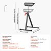 Roller Stand, 300 lb Load Capacity, 26.8-42.5 in Adjustable Height, Folding Heavy Duty with 11.5 inch Polished Multi-directional Roller Head