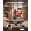 Sliding Compound Miter Saw, 7-1/4 inch Blade, DC 18.5V Cordless Miter Saw, with LED Precision Alignment, Adjustable Angles