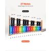 Glockenspiel Xylophone, 27 Notes, Professional Xylophone Percussion Instrument, with Colorful Metal Keys, Includes 4 Mallets, Carrying Bag