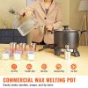 5 Liter Wax Melter for Candle Making, Large Electric Wax Melting Pot Easy Pour Spout, 4-level Temperature Control