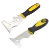 1pc Stainless Steel Paint Knife , 13-in-1 Paint Knife ,Putty Knife Hammer Head Soft Grip Handle Fixed Multi-Tool, For Wood, Wallpaper Grout